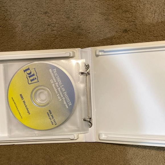 PLI Multistate Bar Review CD Set - Picture 6 of 6